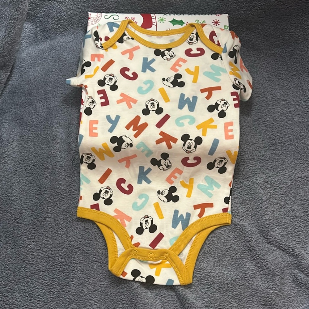 Disney 18 Month T-shirt onsie 
Mickey Mouse